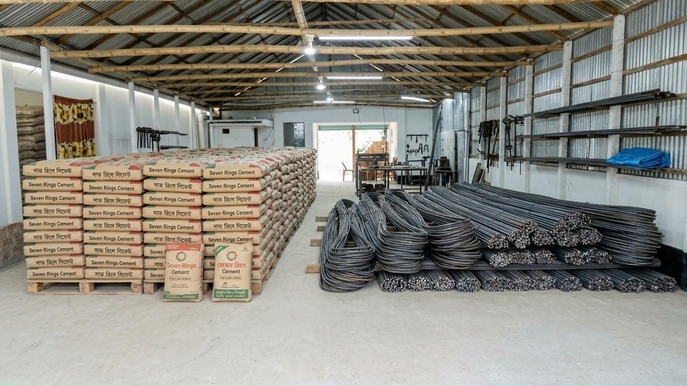 Cement & Rods